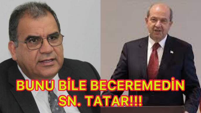 Ersin Tatar bu kararı da alamadı!!! Yeni başbakanı parti meclisinin onayına sundu