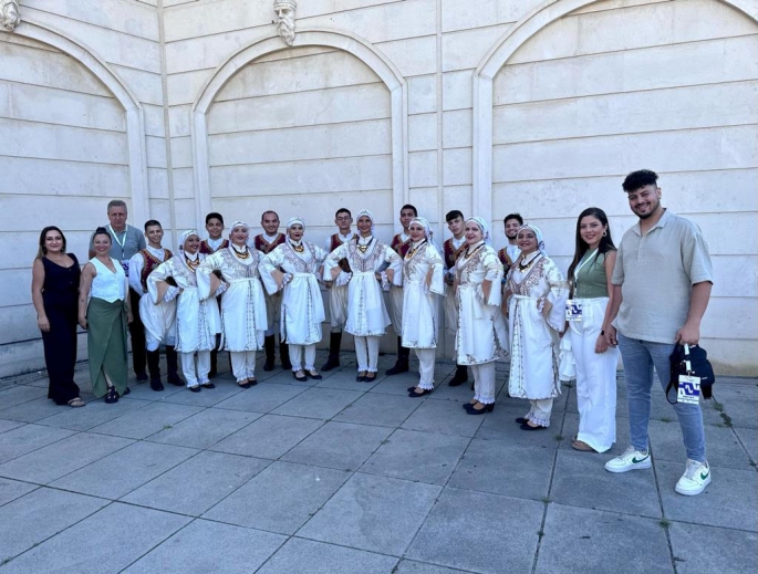 FOLK-DER, Kosova’da festivale katıldı