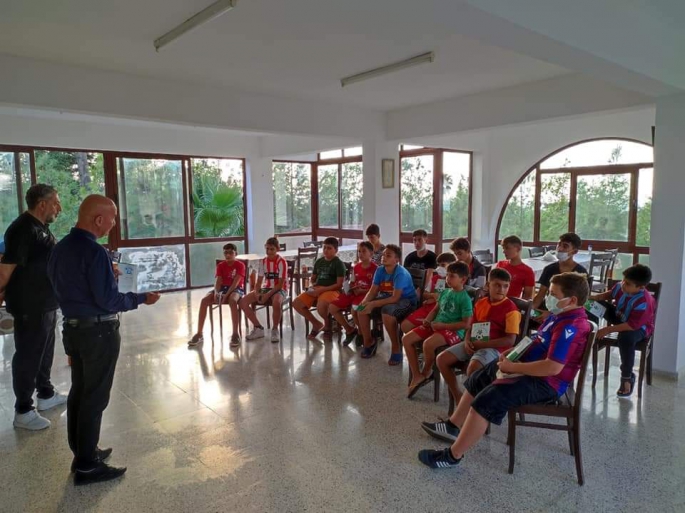 FUTBOLDA BAĞIMLILIKLARLA MÜCADELEDE EL ELE PROJESİ DEVAM EDİYOR