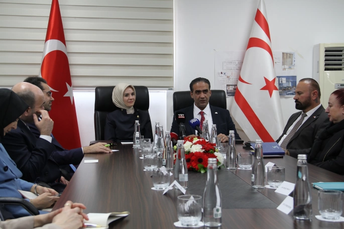 Gardiyanoğlu, Türkiye Aile ve Sosyal Hizmetler Bakanı Göktaş’la bir araya geldi