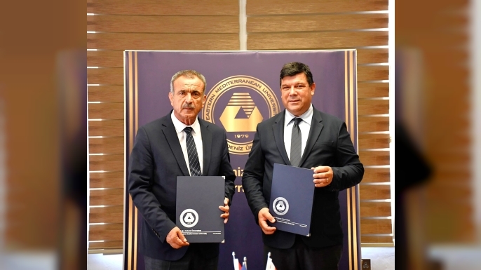 Gazimağusa Belediyesi ile DAÜ iş birliği ortak organizasyonlar düzenlemeye yönelik protokol imzaladı