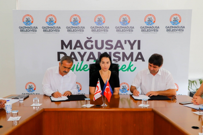 Gazimağusa’ya inşa edilecek Melekler Anıtı için protokol imzalandı