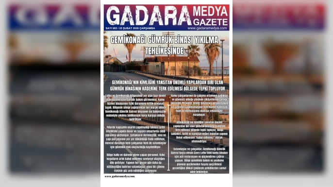 GEMİKONAĞI GÜMRÜK BİNASI YIKILMA TEHLİKESİNDE