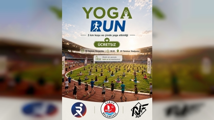 Girne 20 Temmuz Stadyumu’nda “Yoga Run” etkinliği düzenlenecek