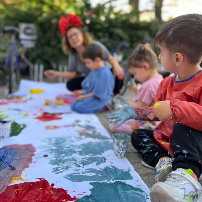 Girne Belediyesi’nin 2-4 yaş çocuklara yönelik sanat ve oyun atölyesi başladı