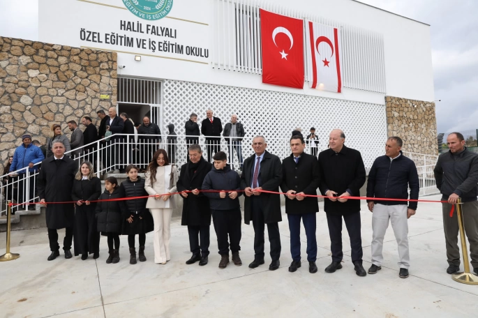 Halil Falyalı Özel Eğitim ve İş Eğitim Okulu Ziyamet’te açıldı