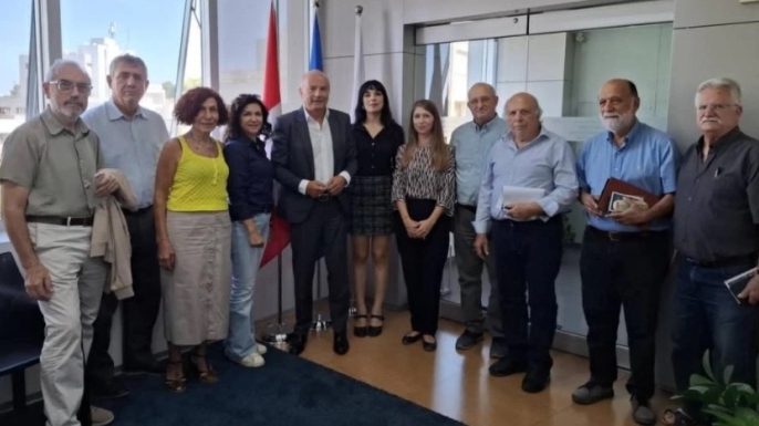 İki Toplumlu Barış İnisiyatifi, İsviçre Büyükelçisi ile görüştü
