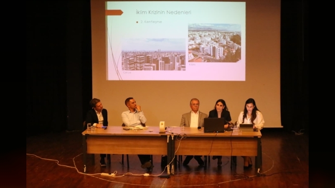 “İklim Krizi ve Sürdürülebilir Yapılaşma” paneli yapıldı