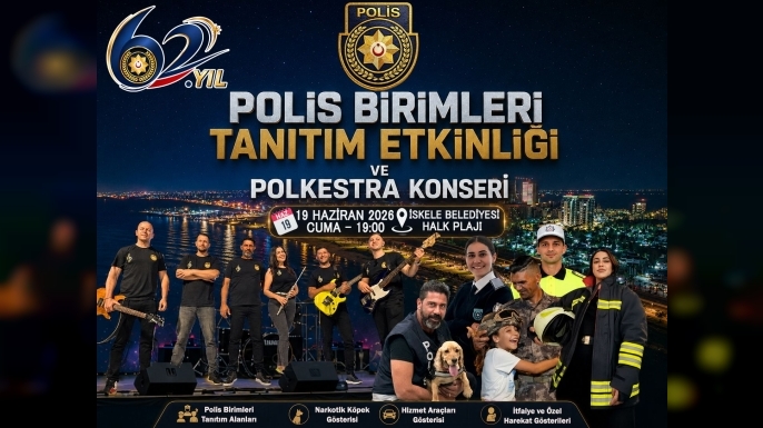 İskele'de cuma günü Polis Birimleri Tanıtım Etkinliği ve Polkestra Konseri düzenlenecek