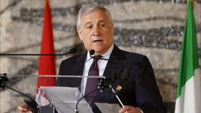 İtalya Dışişleri Bakanı Tajani, İtalya'ya