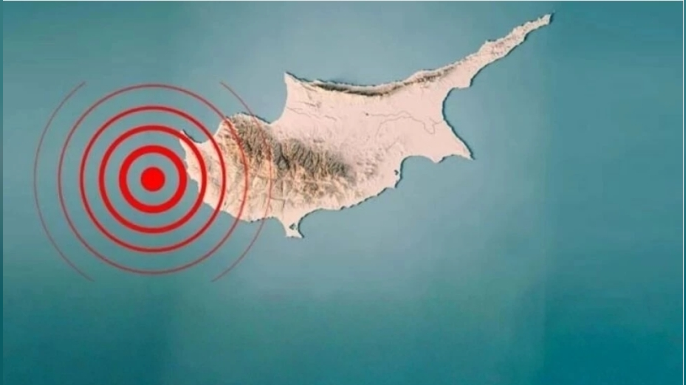 Kıbrıs'ta bir deprem daha meydana geldi: Kandilli'nin verilerine göre 4.5!