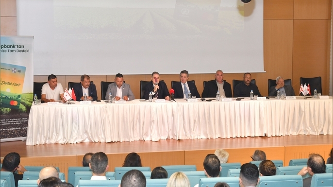 Kıbrıs Türk Kooperatif Merkez Bankası üretici birlikleri ile iş birliği protokolleri imzaladı