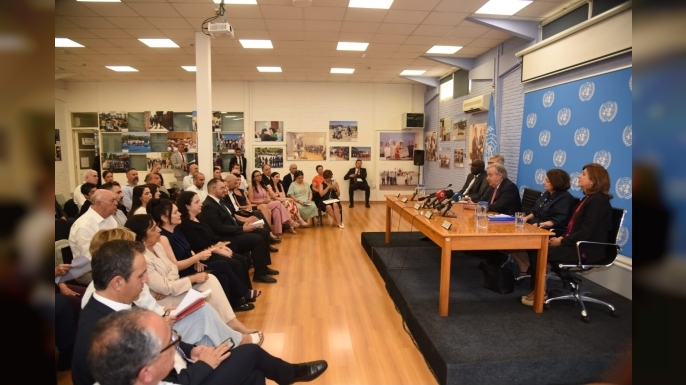 Kıbrıslı Türk gençlerden BM Genel Sekreteri Antonio Guterres’e ortak mektup