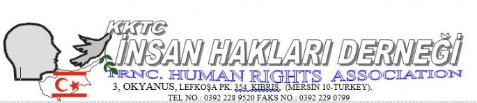 KKTC İnsan Hakları Derneği, Hristodulidis’i protesto etti