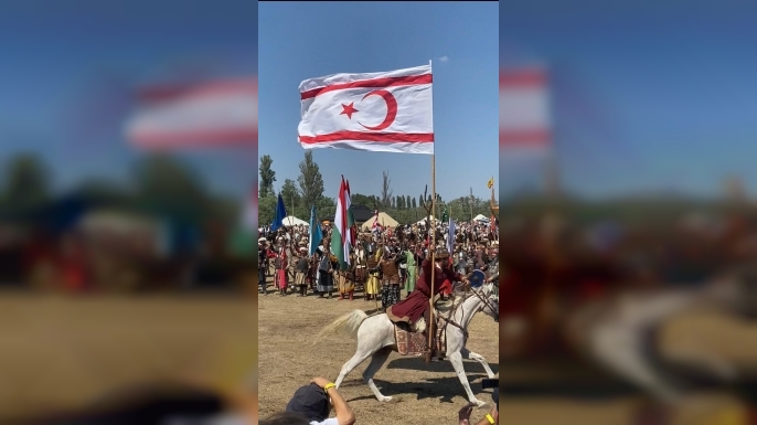 KKTC Macaristan'da düzenlenen Büyük Hun-Türk Kurultayı'nda temsil edildi