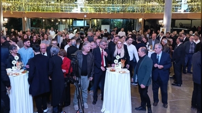 KTMMOB’nin 65'inci yılı Lefkoşa’da geniş katılımla kutlandı: Plaket ve teşekkür takdimi