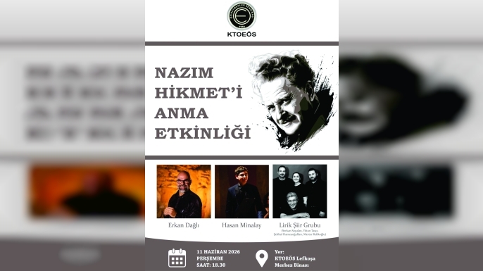 KTOEÖS’den Nazım Hikmet’i anma etkinliği