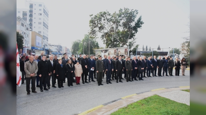 Küçük Kaymaklı şehitleri düzenlenen törenle anıldı