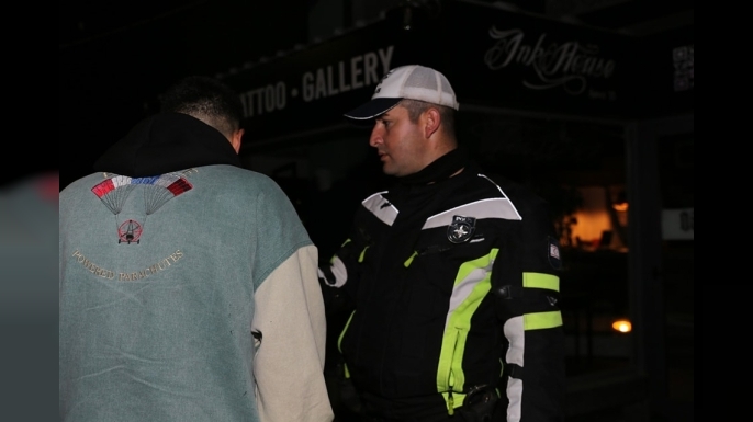 Lefkoşa ve İskele’de eş zamanlı denetim: Bin 326 sürücüye rapor, 82 araca trafikten men