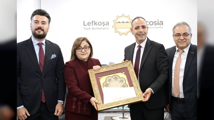 LTB Başkanı Mehmet Harmancı, Gaziantep Bşb. Başkanı Fatma Şahin ile görüştü