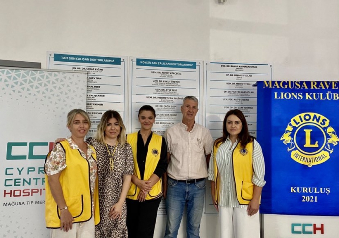 Mağusa Ravelin Kulübü, “Göz Sağlığı Farkındalık Ayı” kapsamında 10 çocuğa göz muayenesi yaptırdı