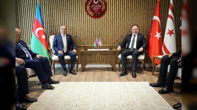 Meclis Başkanı Öztürkler, Azerbaycan heyetini kabul etti