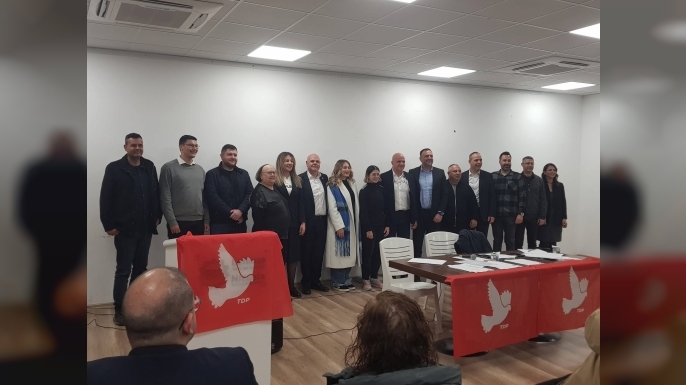 Mehmet Manavoğlu, TDP Lefkoşa İlçe Başkanı oldu