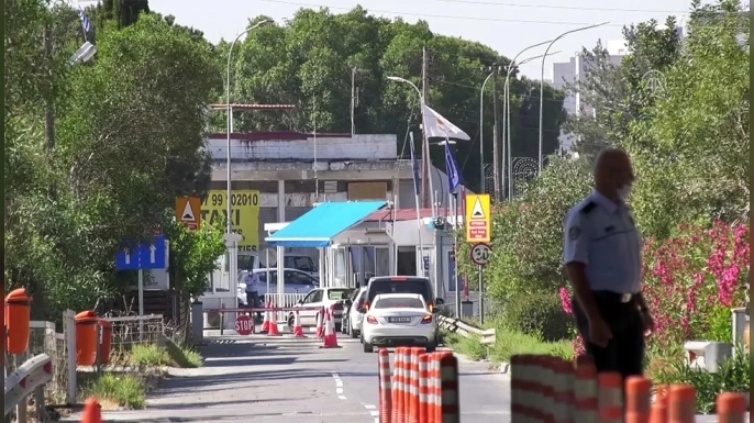 Metehan geçiş kapısında ilave şerit ve yaya yolu eklenmesi için yol çalışmaları yarın başlıyor