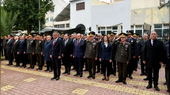 Milli Mücadele ve Şehitler Haftası kapsamında Tekke Bahçesi’nde tören düzenlendi