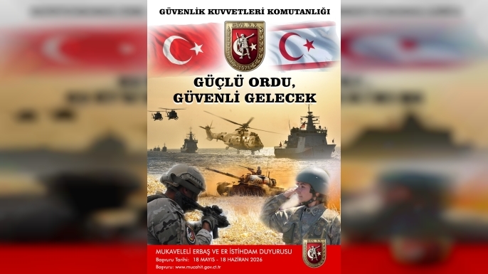 Mukaveleli erbaş ve er alımı başvurularında son gün yarın