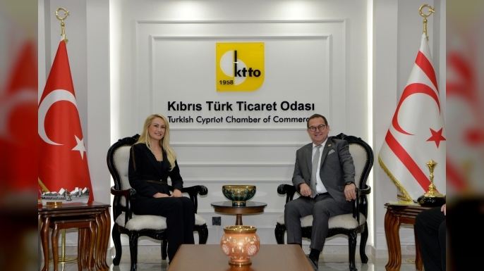 Nilden Bektaş Erhürman, “Yeniden Yeşil Kıbrıs” kapsamında KTTO ve KTSO’yu ziyaret etti