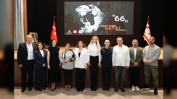 “Organ Bağışı Hayat Kurtarır 66” isimli belgeselin ilk gösterimi yapıldı