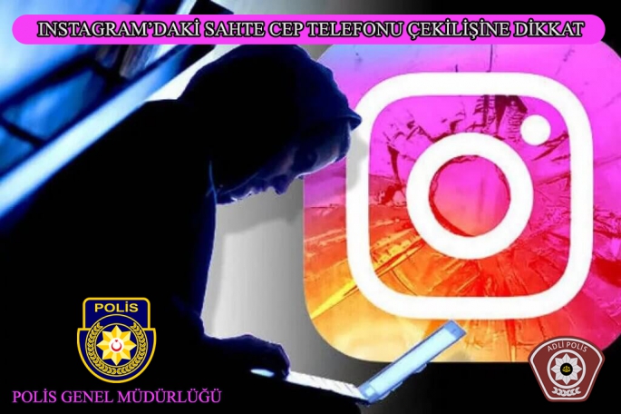 Polis Instagram ve sosyal medyadaki sahte cep telefonu çekilişlerine karşı uyardı