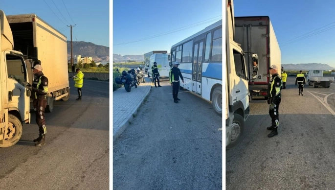 Polisin denetimleri sürüyor