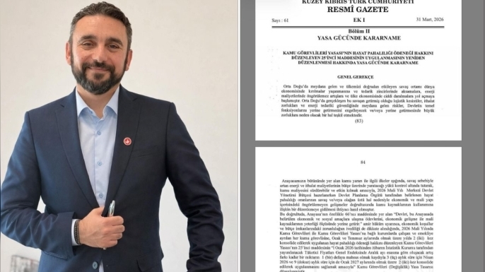 Reynar: Yasayı, kararname ile askıya alamaz, değiştiremezsiniz