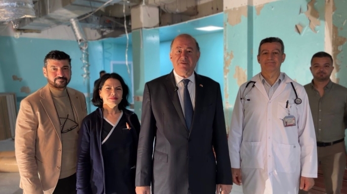Sağlık Bakanı Dinçyürek, Gazimağusa Devlet Hastanesi’ni ziyaret etti