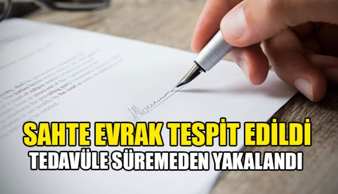 Sahte makbuz İle 3489,50 TL parayı zimmetine geçirdi !!