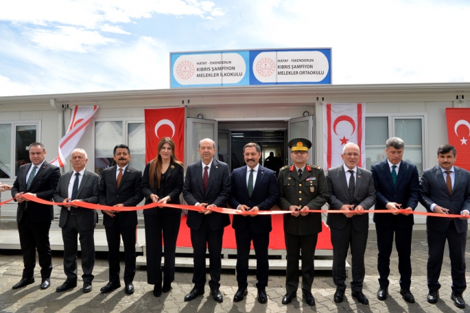 Şampiyon Meleklerin adı İskenderun’daki ilkokul ve ortaokula verildi