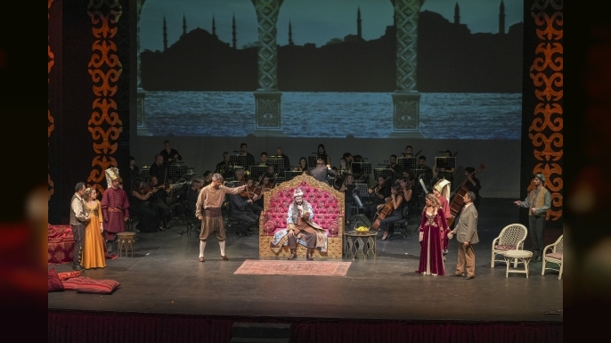 “Saraydan Kız Kaçırma” Operası Antalya Kültür Yolu Festivali’nde sahnelendi