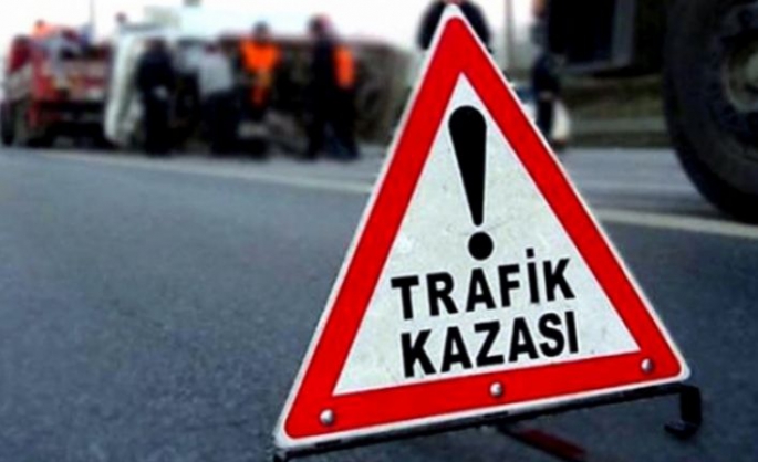 Seyyar satıcıya çarptı
