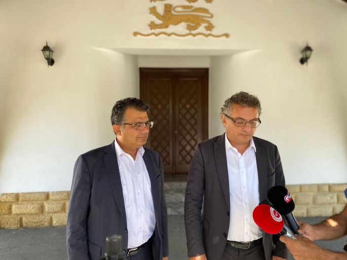 Siyasi parti başkanları toplantı sonrası değerlendirme yaptı