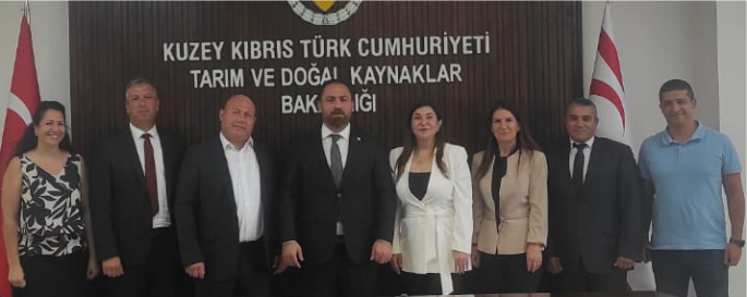 Tarım ve Doğal Kaynaklar Çavuş, “Irk Tescili ile Küçükbaş Hayvan Islahı Projesi” konulu toplantıya katıldı