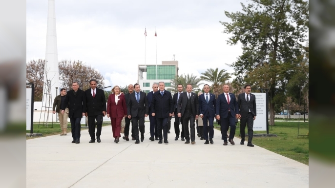 TBMM Milli Savunma Komisyonu Başkanı Hulusi Akar, KKTC'de temaslarda bulundu