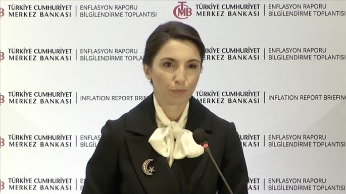 TCMB Başkanı Erkan, Enflasyon Raporu Bilgilendirme Toplantısı'nda konuştu