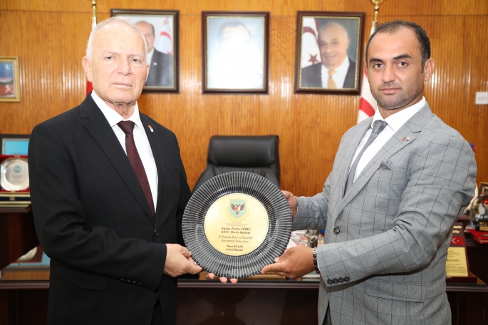 Töre, UBİAD Başkanı Keleş ve heyetini kabul etti