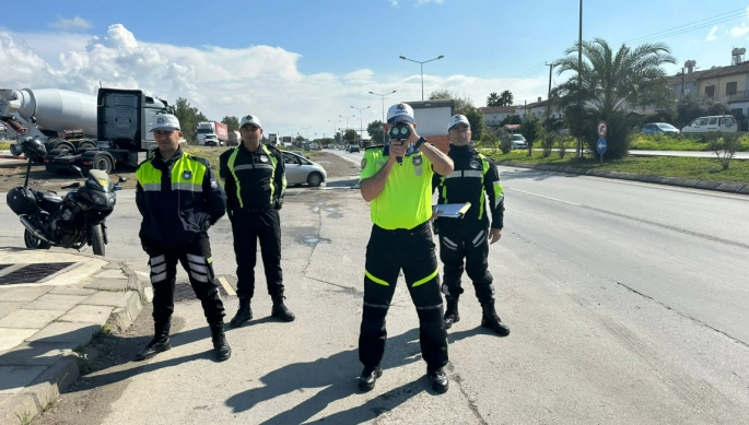 Trafik denetimlerinde 292 sürücü rapor edildi, 1 sürücü tutuklandı