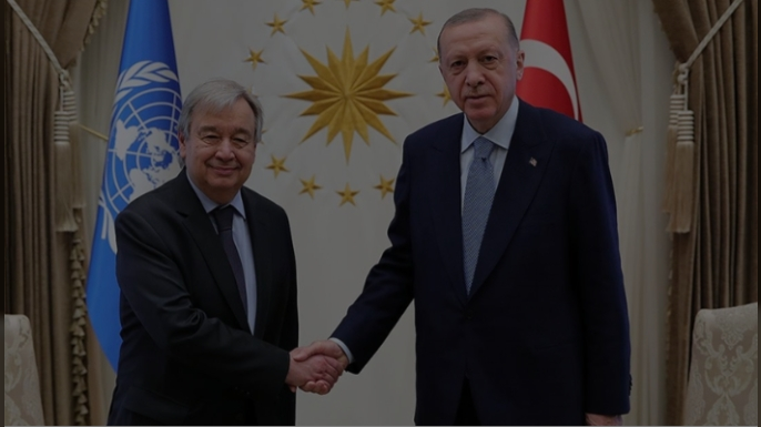 Türkiye Cumhurbaşkanı Erdoğan, BM Genel Sekreteri Guterres ile telefonda görüştü