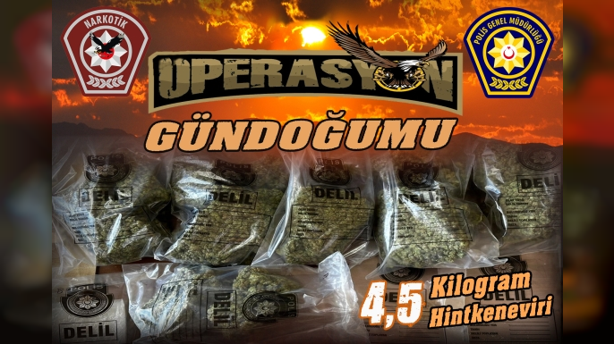 Uyuşturucu ve hırsızlık olaylarına yönelik polis operasyonlarında 6 kişi tutuklandı
