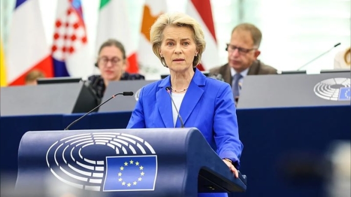 Von der Leyen, İsrail'i Lübnan'ın egemenliğine ve toprak bütünlüğüne saygı göstermeye çağırdı