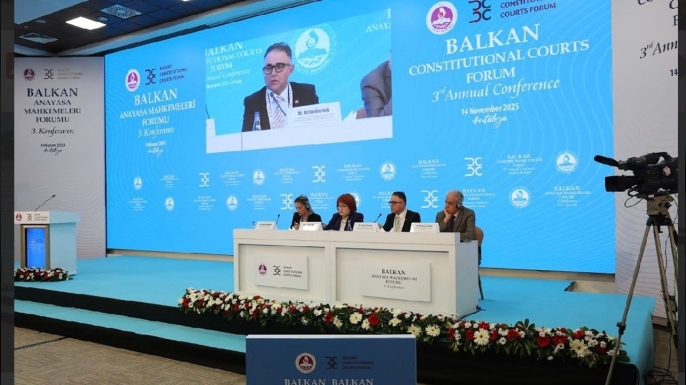 Yüksek Mahkeme Başkanı Özerdağ, Balkan Anayasa Mahkemeleri Forumu’na katıldı